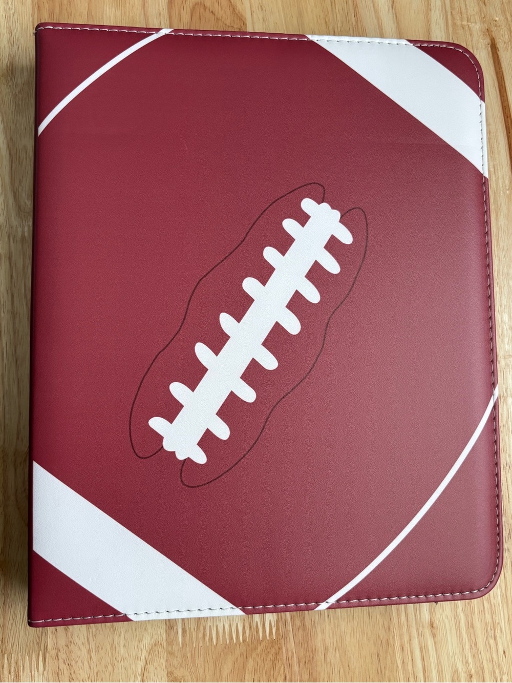 Football card binder